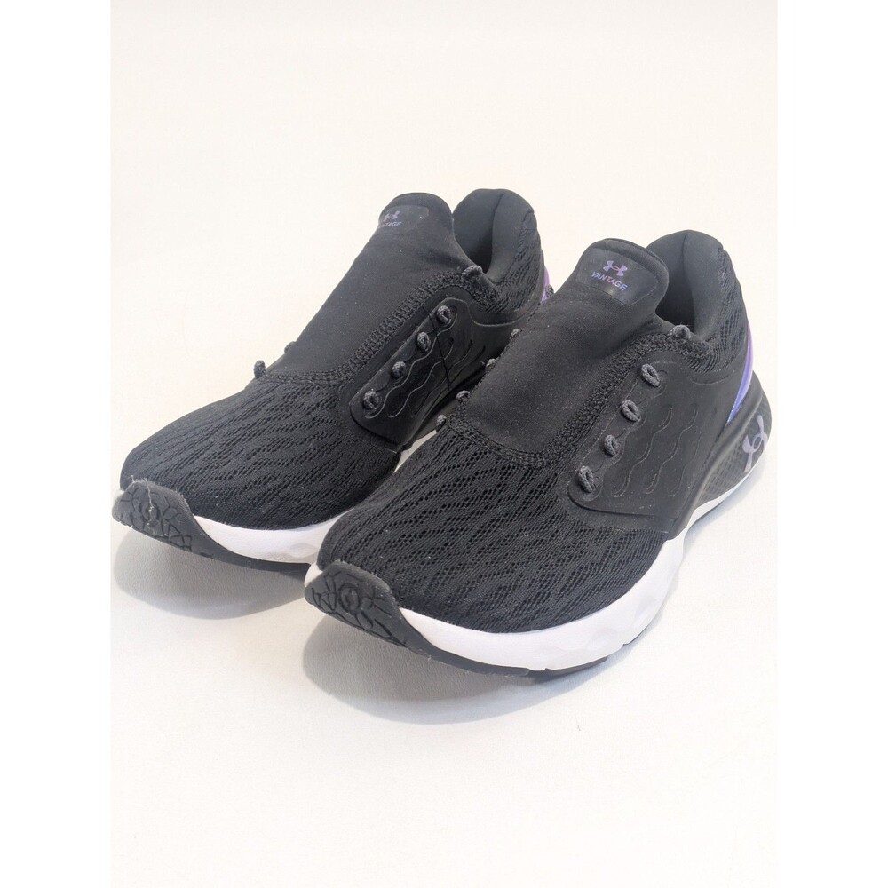 Under Armour Vantage RN Running Shoes Black Purple Women's 8